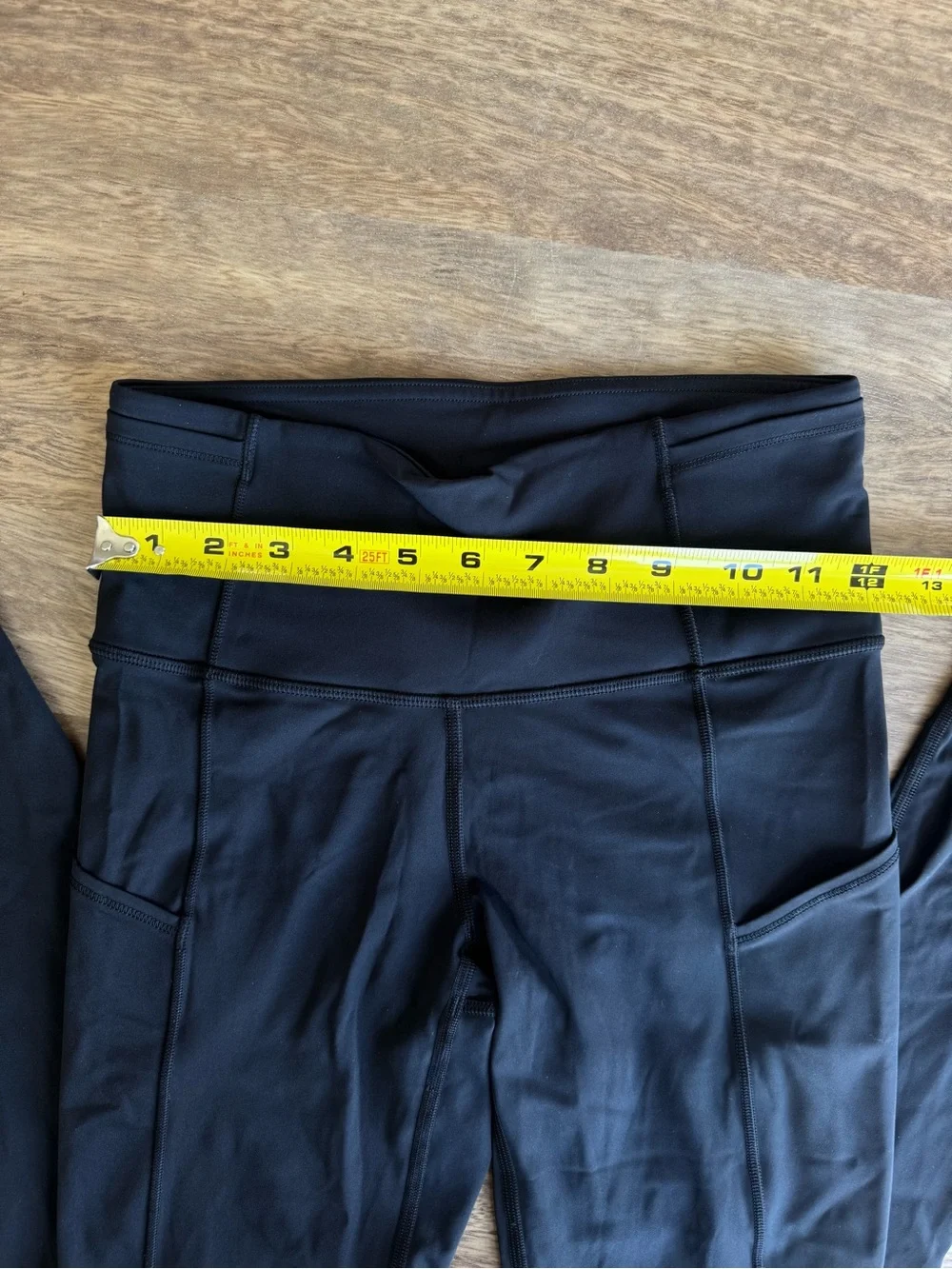 lululemon athletica Black Full On Luxtreme Leggings with Side Pockets